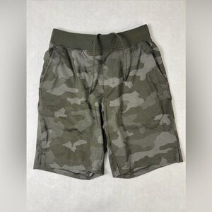 Lululemon THE Short 7” Mesh Linerless Men’s Small Camo Green Athletic Run M7APIS